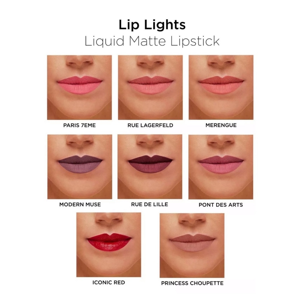 KARL LAGERFELD + MODELCO Lip Lights Matte Lipstick - Picture 5 of 7
